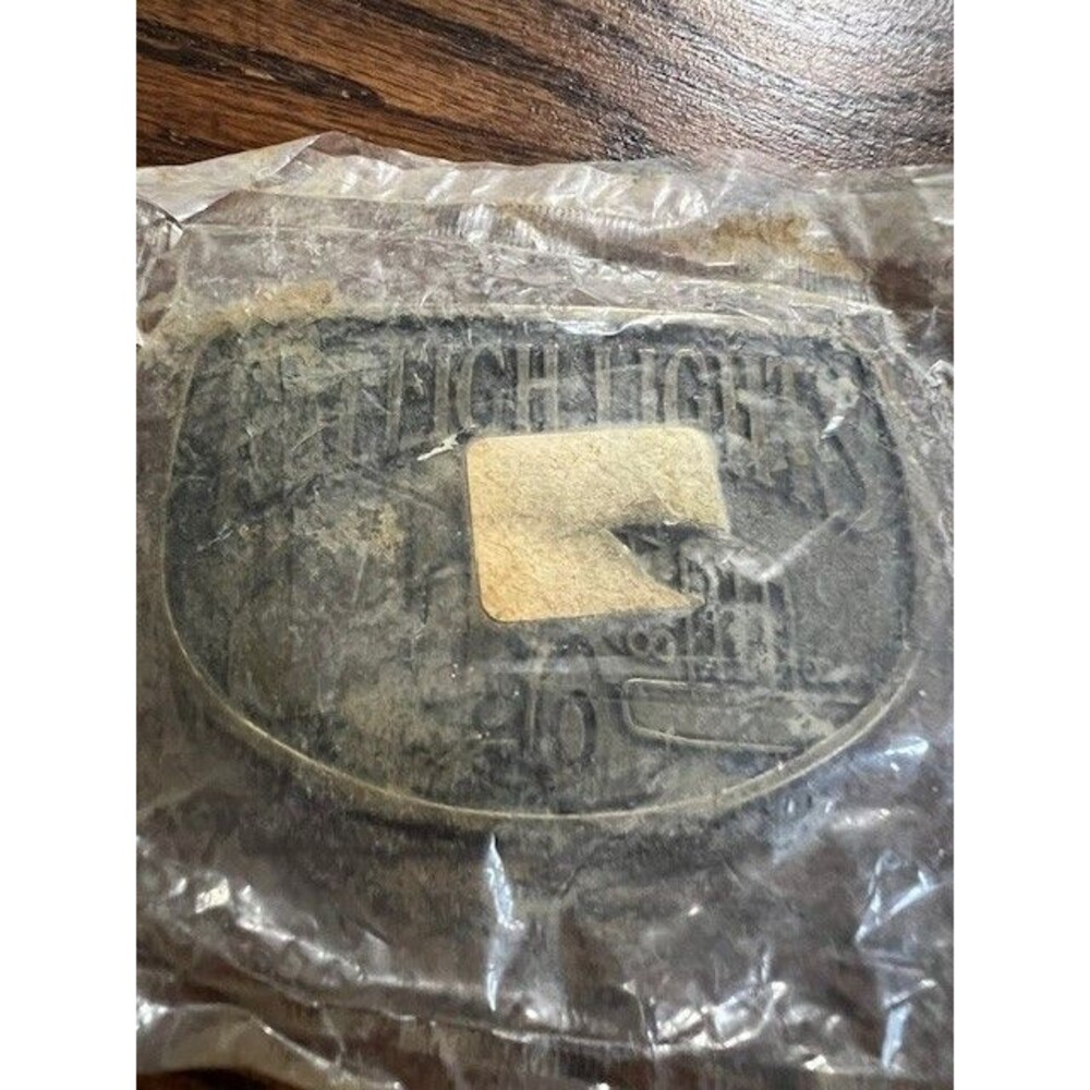 RALEIGH LIGHTS Truck BELT BUCKLE factory, sealed